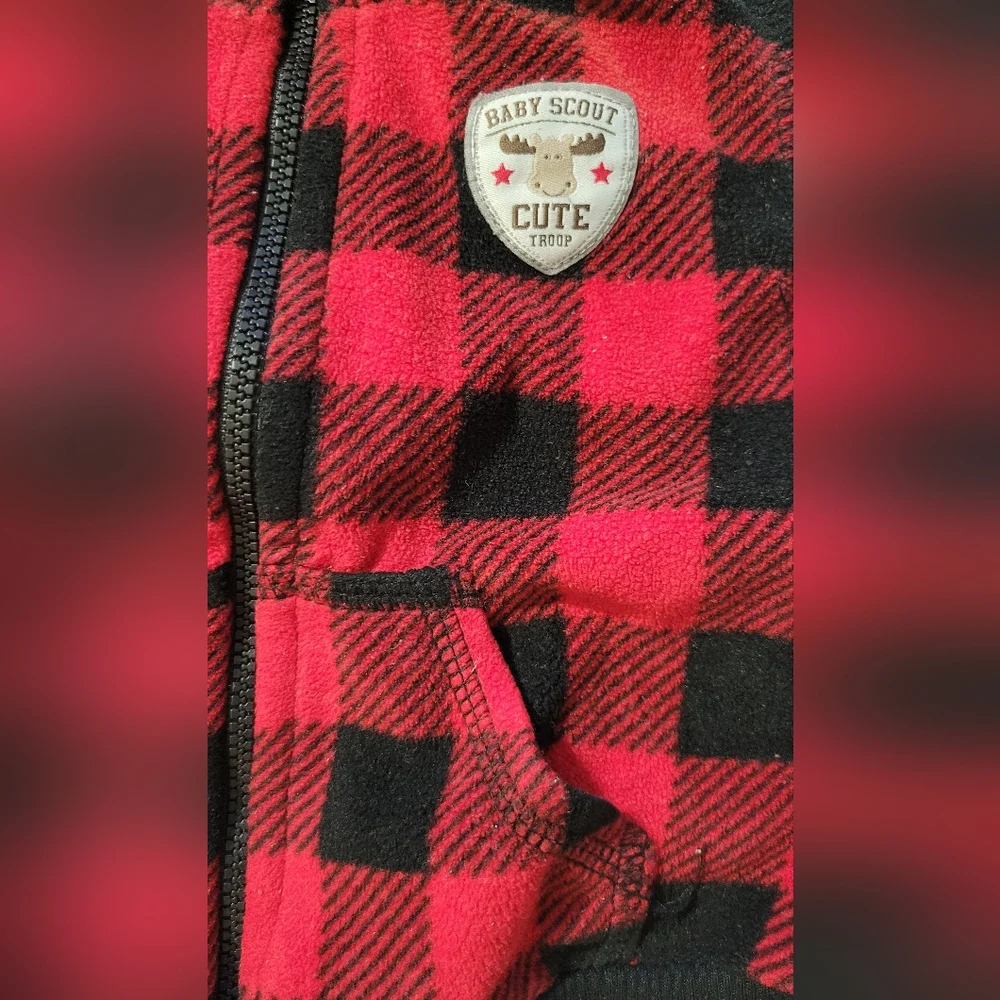 Carter's Plaid Vest size 18 months